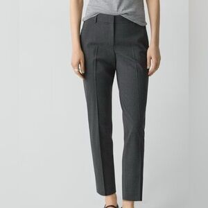 Theory Treeca Pant in Charcoal Melange